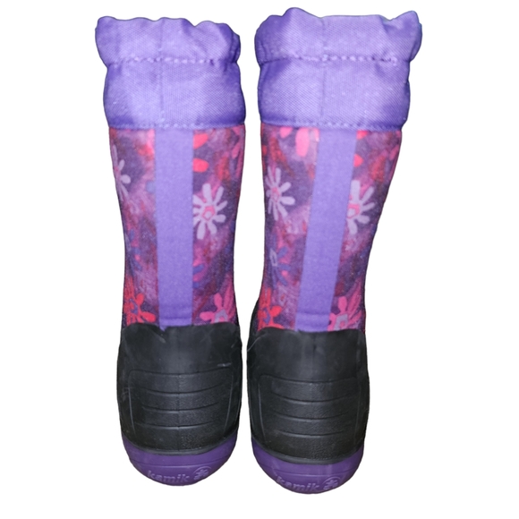 NWOB KAMIK Stormin 2 Girls Snow Rain Boots Sz. 4 - Picture 6 of 7